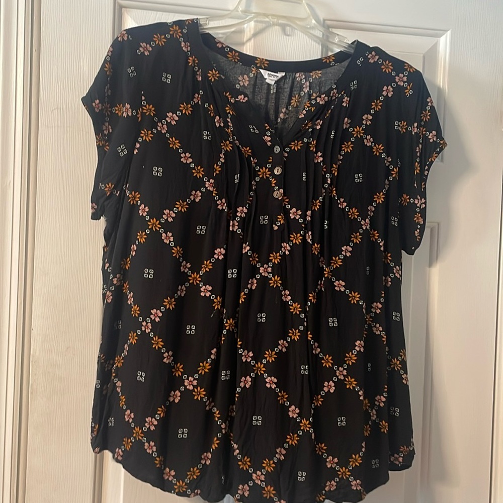 Women XXL short cap sleeves Sonoma